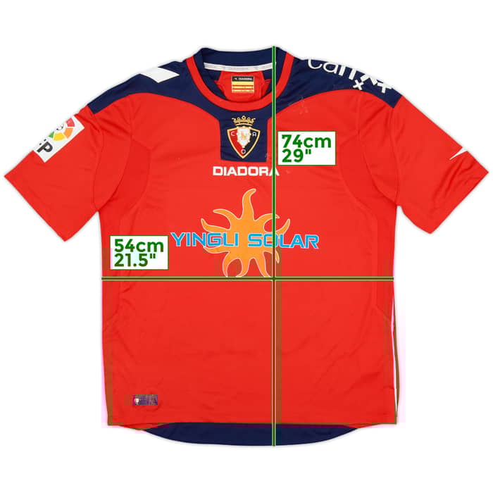 2009-10 Osasuna Home Shirt - 6/10 - (M)