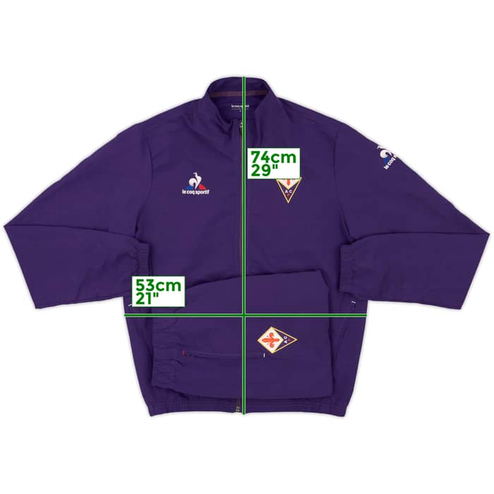 2018-19 Fiorentina Le Coq Sportif Tracksuit - 10/10 - (M)