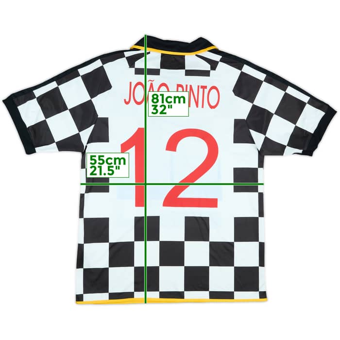 2004-05 Boavista Home Shirt Joao Pinto #12 - 6/10 - (L)