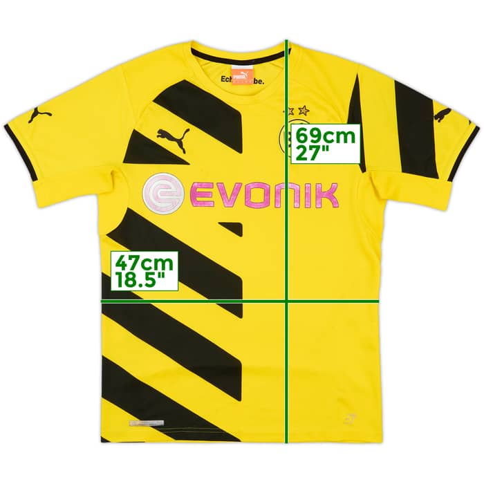 2014-15 Borussia Dortmund Home Shirt - 6/10 - (S)