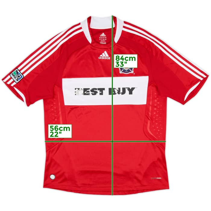 2009 Chicago Fire Home Shirt - 5/10 - (L)