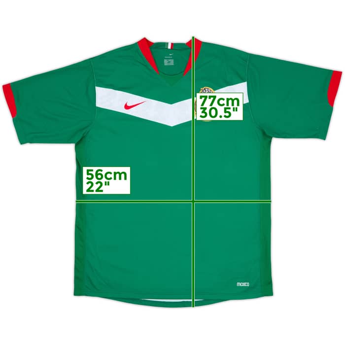 2006-07 Mexico Home Shirt - 8/10 - (L)