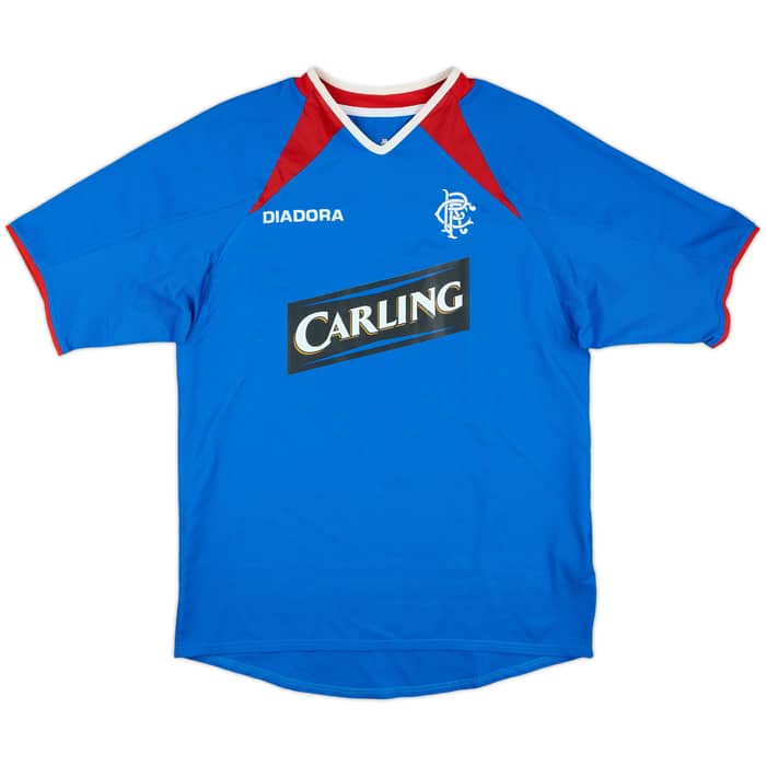 2003-05 Rangers Home Shirt Prso #9 - 7/10 - (S)