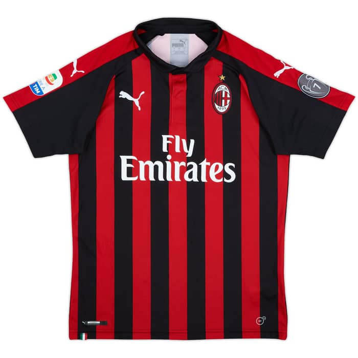 2018-19 AC Milan Home Shirt Higuain #9 - 7/10 - (M)