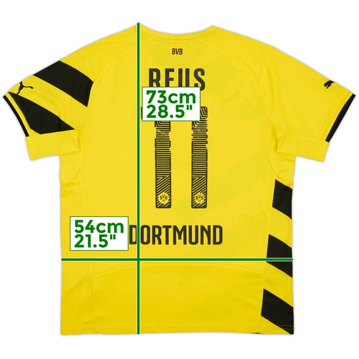 2014-15 Borussia Dortmund Home Shirt Reus #11 - 4/10 - (L)