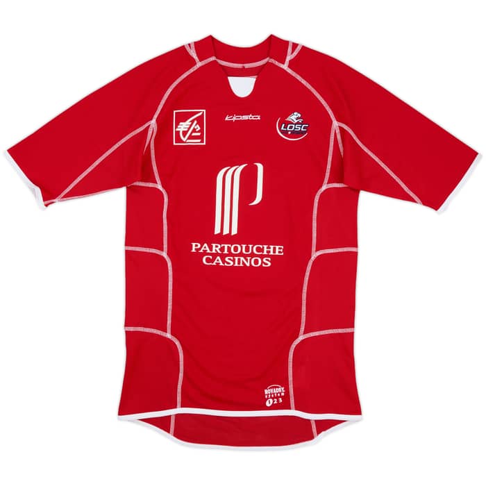 2003-04 Lille Home Shirt Moussilou #9 - 7/10 - (M)