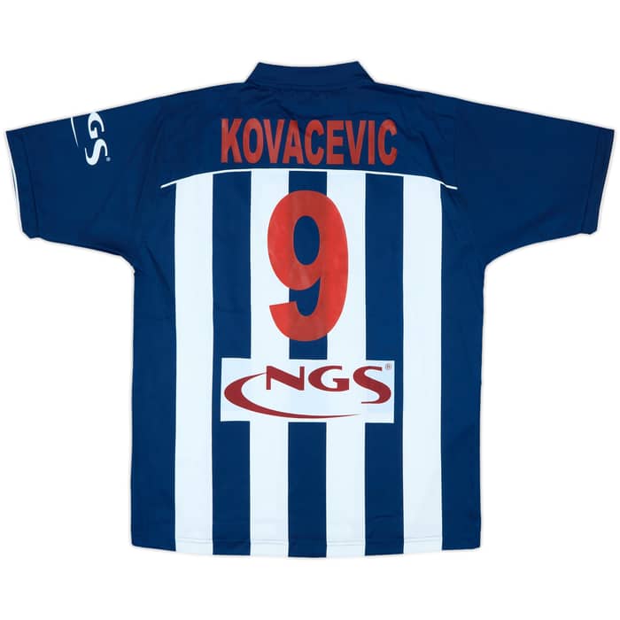 2004-06 Real Sociedad Home Shirt Kovacevic #9 - 4/10 - (M)