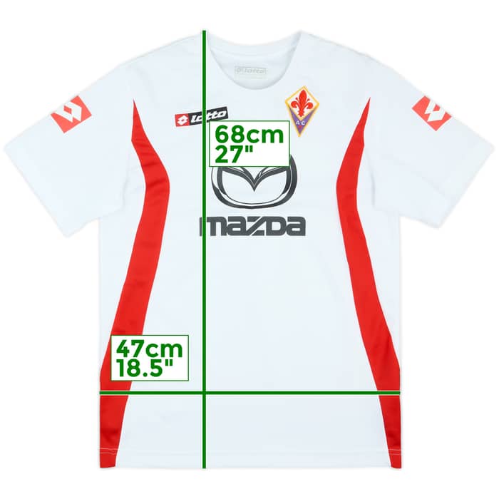 2011-12 Fiorentina Lotto Training Shirt - 9/10 - (S)