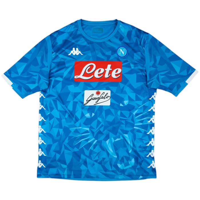 2018-19 Napoli Basic Home Shirt - 7/10 - (L)