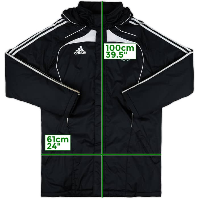 2010-11 Plymouth adidas Padded Bench Coat - 9/10 - (M)