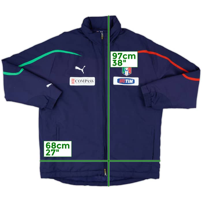 2010-12 Italy Puma Padded Bench Coat - 8/10 - (XL)