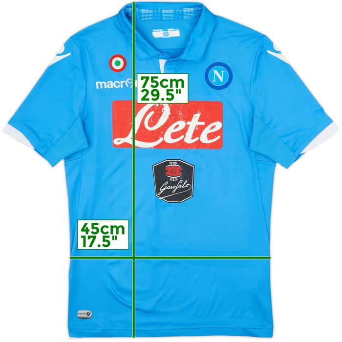 2014-15 Napoli Home Shirt - 5/10 - (L)