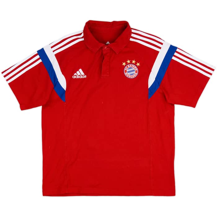 2014-15 Bayern Munich adidas Polo Shirt - 7/10 - (L)