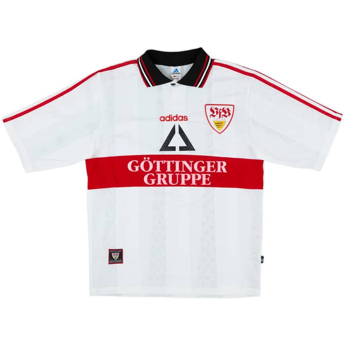 1997-98 Stuttgart Home Shirt - 8/10 - (M)