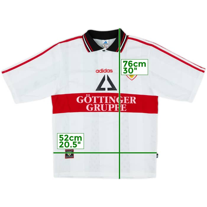 1997-98 Stuttgart Home Shirt - 8/10 - (M)