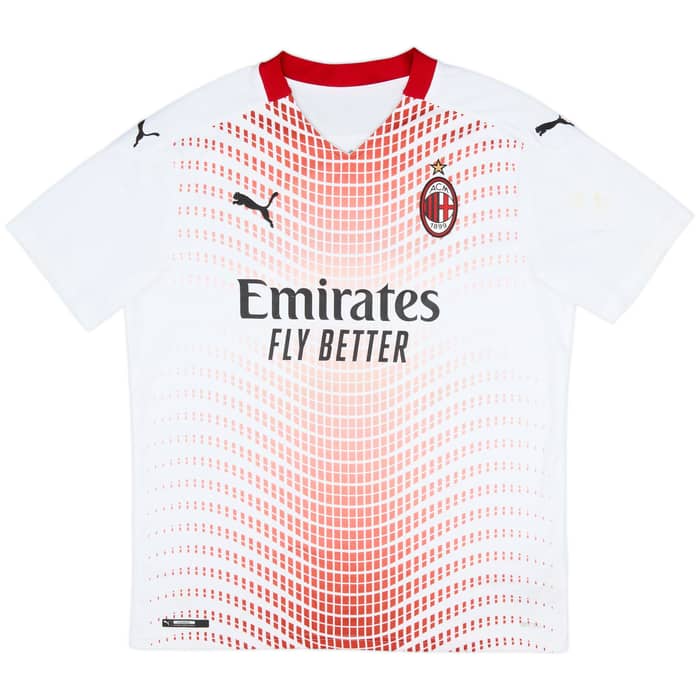 2020-21 AC Milan Signed Away Shirt Ibrahimovic #11 - 7/10 - (L)