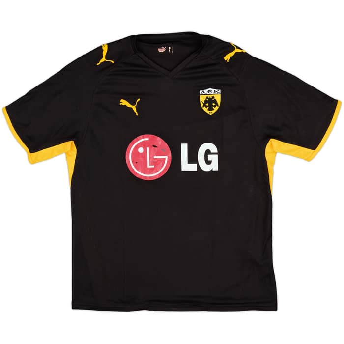 2008-09 AEK Athens Away Shirt - 5/10 - (L)