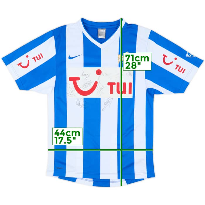 2007-08 FC Zurich Signed Home Shirt - 6/10 - (S)