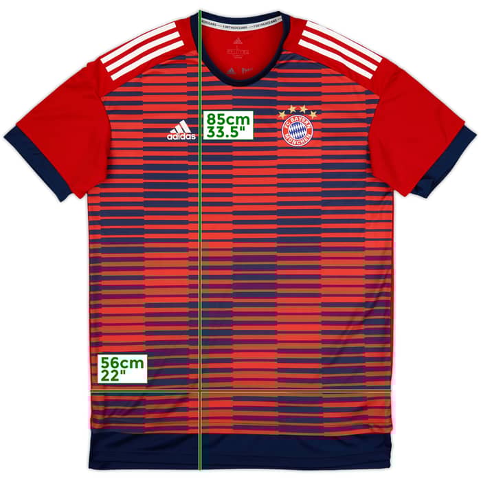 2018-19 Bayern Munich adidas Training Shirt - 9/10 - (L)
