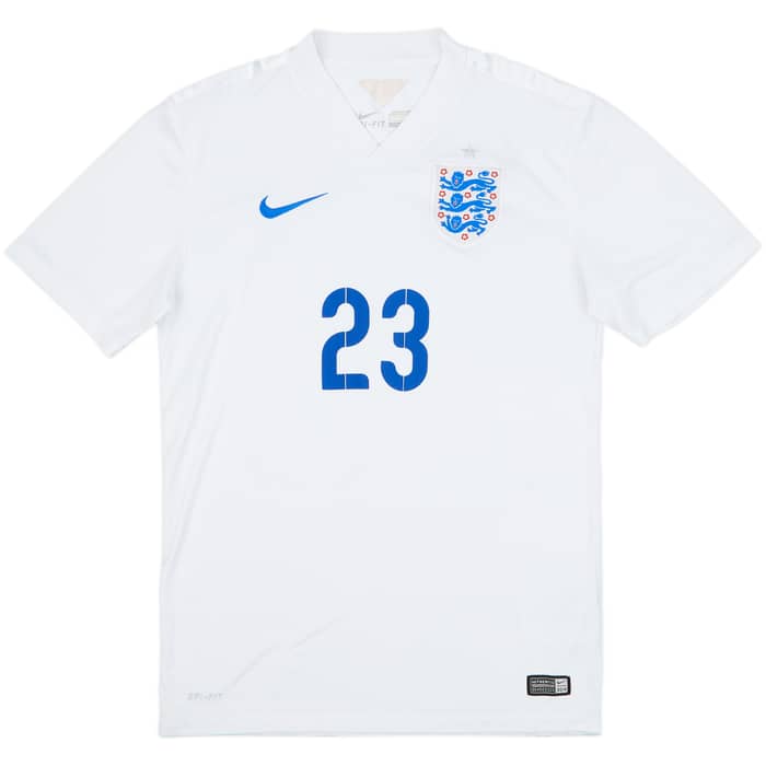 2014-15 England Home Shirt Shaw #23 - 6/10 - (S)