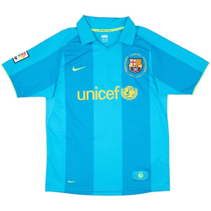 2007-09 Barcelona Away Shirt Ronaldinho #10 - 10/10 - (M)