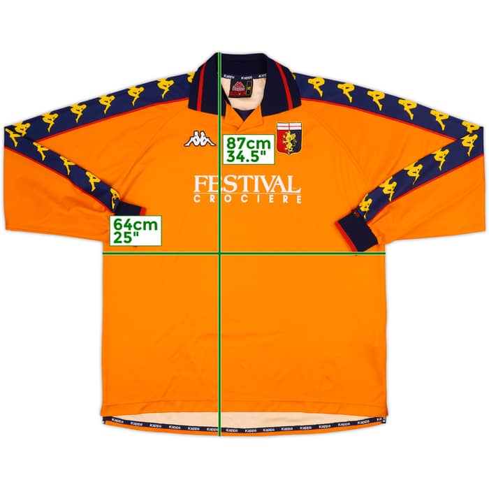 1999-00 Genoa Third L/S Shirt - 8/10 - (XL)