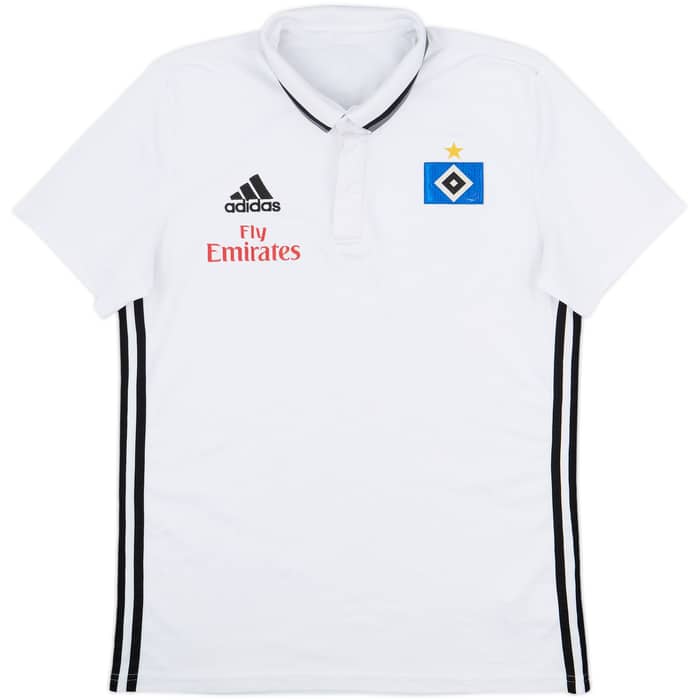 2015-16 Hamburg adidas Polo Shirt - 5/10 - (S)