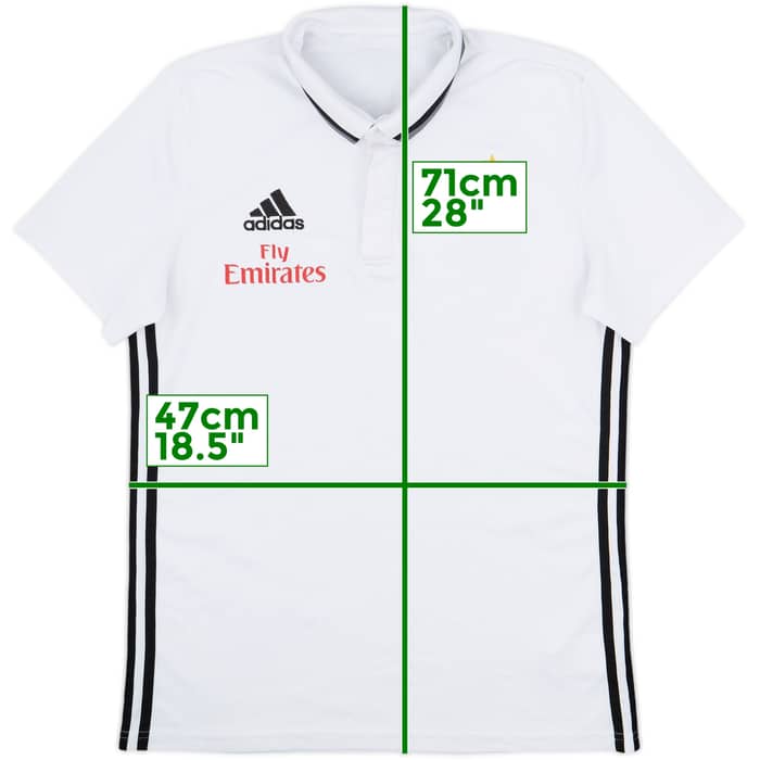 2015-16 Hamburg adidas Polo Shirt - 5/10 - (S)