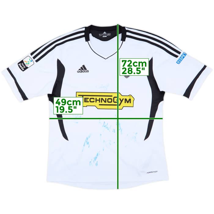 2011-12 Cesena Signed Home Shirt - 9/10 - (L)