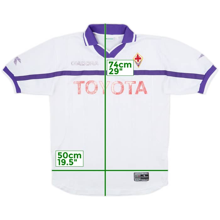 2000-01 Fiorentina Away Shirt - 4/10 - (L)