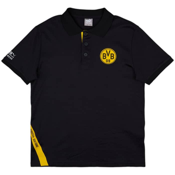 2024-25 Borussia Dortmund Puma Polo Shirt - 9/10 - (M)