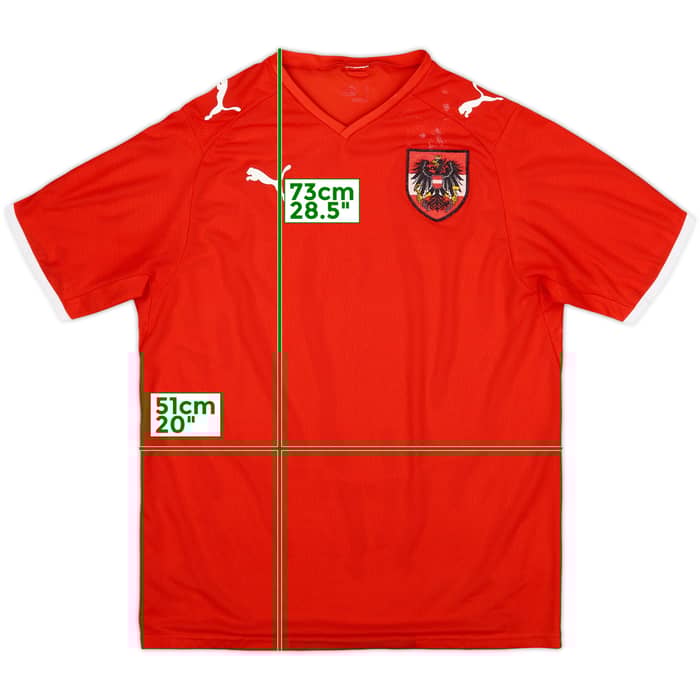 2008-09 Austria Home Shirt - 7/10 - (L)