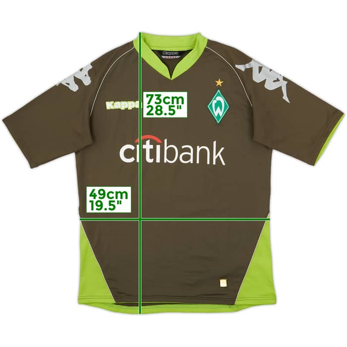 2007-08 Werder Bremen Away Shirt - 10/10 - (L)