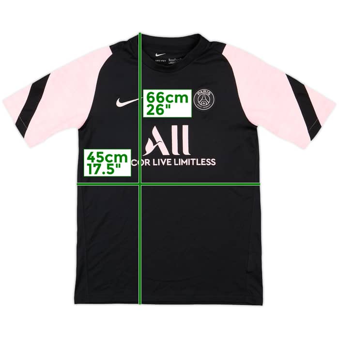 2021-22 Paris Saint-Germain Nike Training Shirt - 8/10 - (XL.Boys)