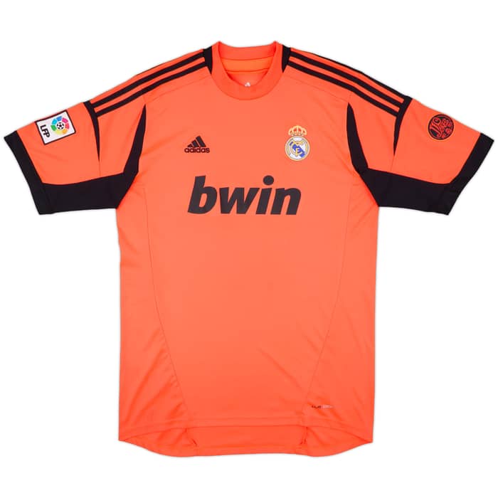 2012-13 Real Madrid GK S/S Shirt - 7/10 - (L)