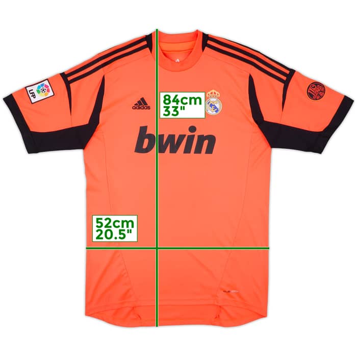 2012-13 Real Madrid GK S/S Shirt - 7/10 - (L)
