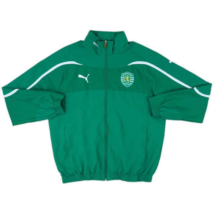 2010-11 Sporting CP Puma Track Jacket - 8/10 - (M)