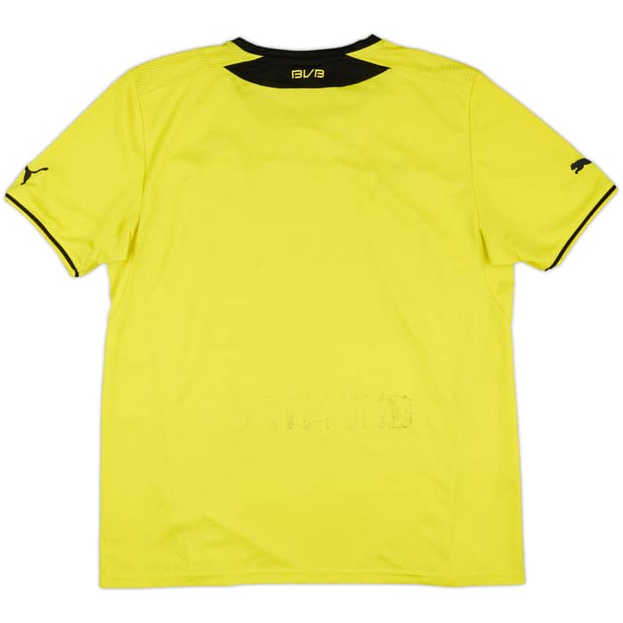 2013-14 Borussia Dortmund Home Shirt - 4/10 - (L)