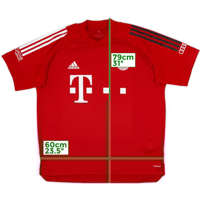 2020-21 Bayern Munich adidas Training Shirt - 8/10 - (XL)