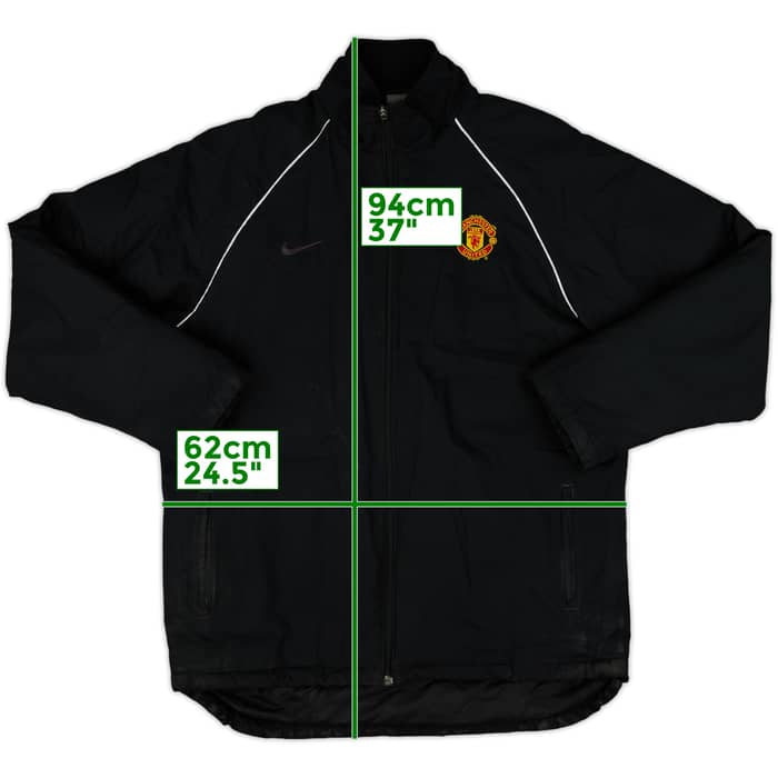 2004-05 Manchester United Nike Padded Bench Coat - 5/10 - (M)