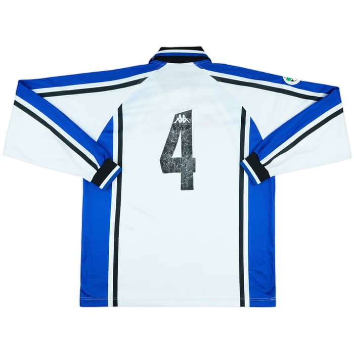 1998-99 Cosenza Match Issue Away L/S Shirt #4