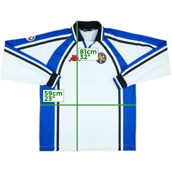 1998-99 Cosenza Match Issue Away L/S Shirt #4