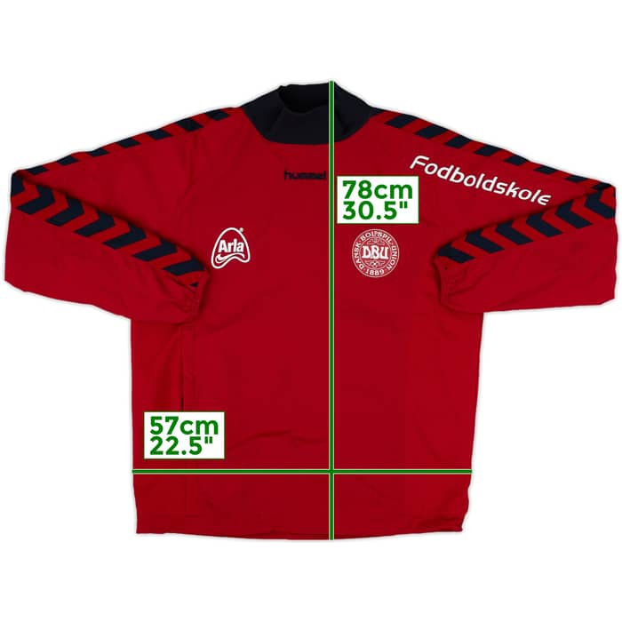 2002-04 Denmark Fodboldskole Hummel Drill Top - 8/10 - (M)