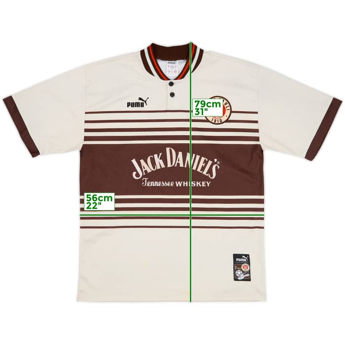 1997-98 St Pauli Home Shirt - 8/10 - (L)