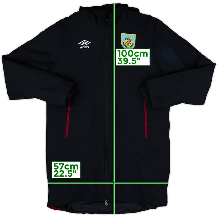 2019-20 Burnley Umbro Padded Bench Coat - 8/10 - (L)