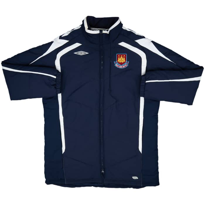 2007-08 West Ham Umbro Padded Bench Coat - 8/10 - (XL)