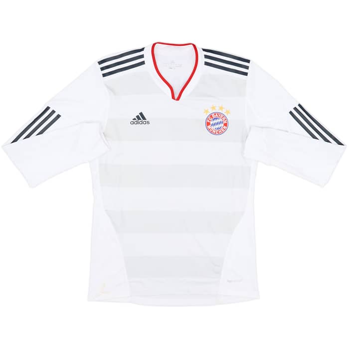 2010-11 Bayern Munich Player Issue Away L/S Shirt Robben #10 - 8/10 - (M)