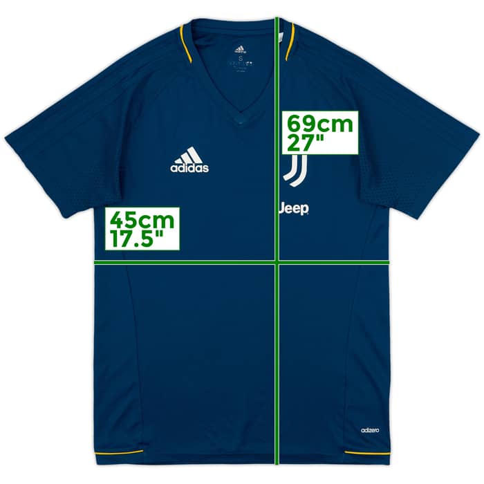 2017-18 Juventus adizero Training Shirt - 7/10 - (S)
