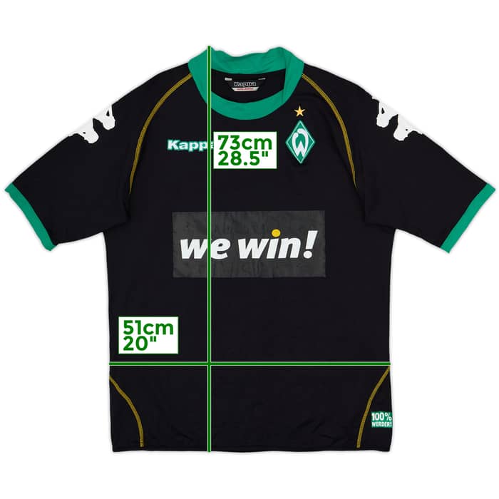 2006-07 Werder Bremen Third Shirt - 6/10 - (3XL)