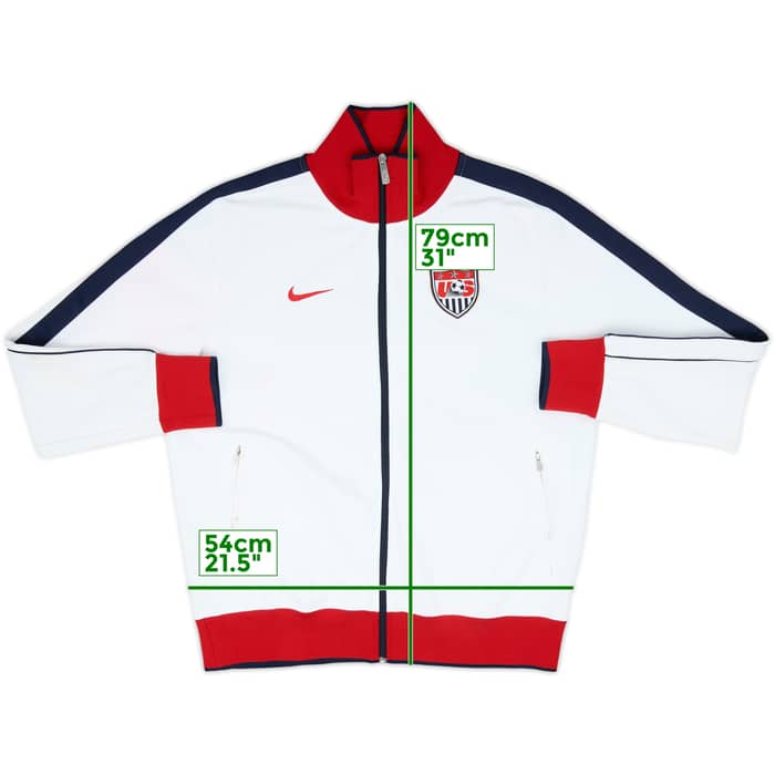 2010-11 USA Nike Track Jacket - 6/10 - (L)